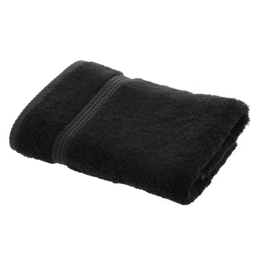 Bamboo Bliss Black Bamboo Luxury Bath Towel Plush Soft Bathroom Bath Linen 70 x 140cm