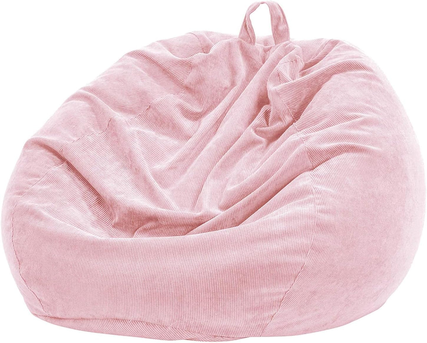 Nobildonna 3 ft Bean Bag Chair Cover (No Filler) for Adults and Kids 300L Extra Large Stuffed Animal Storage Bean Bag Washable Soft Premium Corduroy