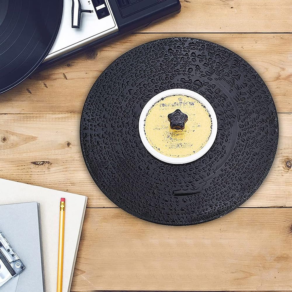VOANZO Vinyl Record Label Protector Waterproof Clip Cleaner Vinyl Waterproof Clip Cleaning Tool Suitable For 7-Inch 10-Inch 12-Inch LP