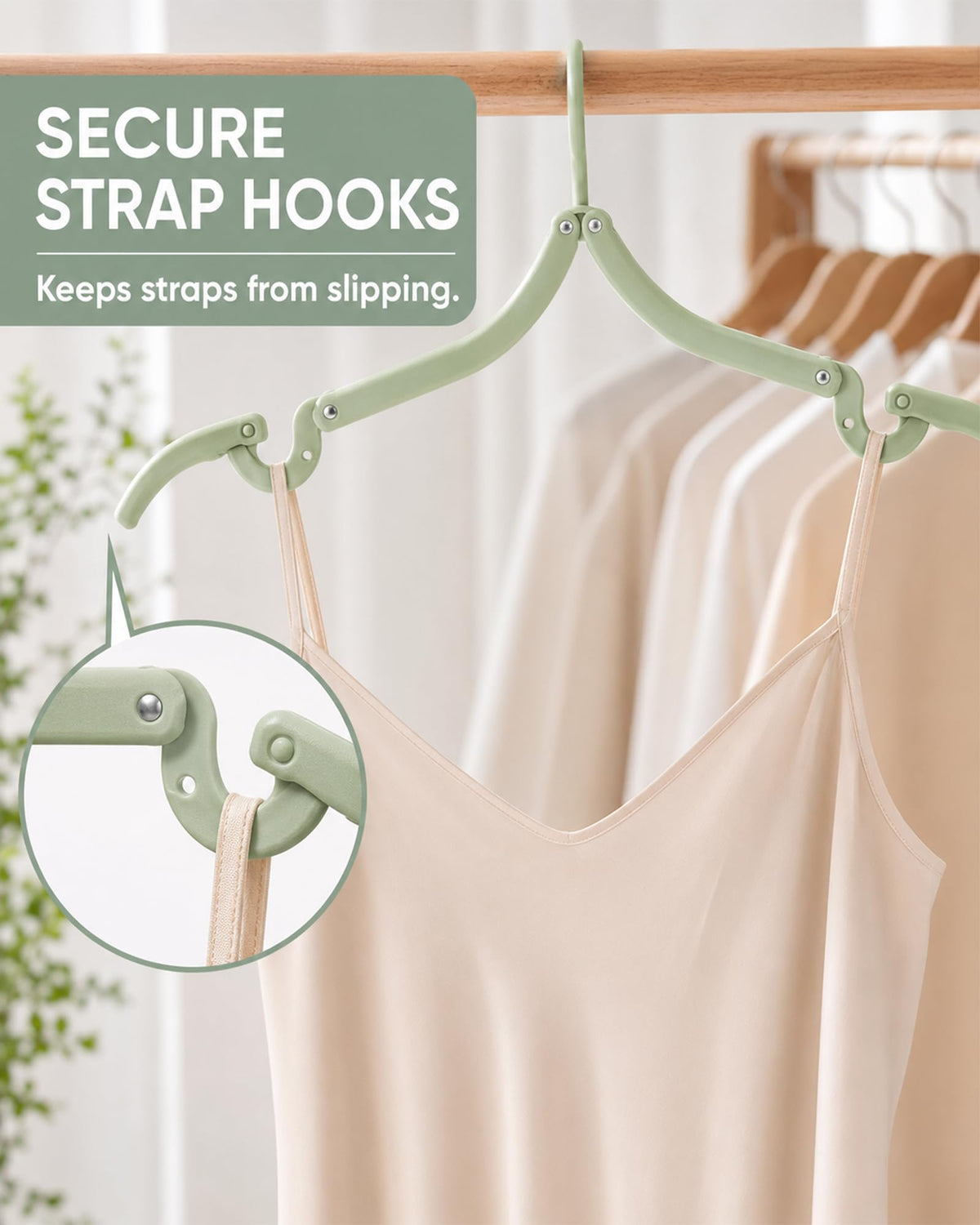 Hao Zhu Travel Hangers Foldable Lightweight, 12 Pack 4 Colours