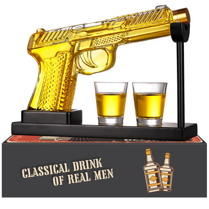 Oaksea Whisky Gifts for Men, Whisky Decanter with Shot Glasses, Whiskey Mens Gifts for Christmas, Whiskey Gift Sets Stocking Fillers for Men, Funny