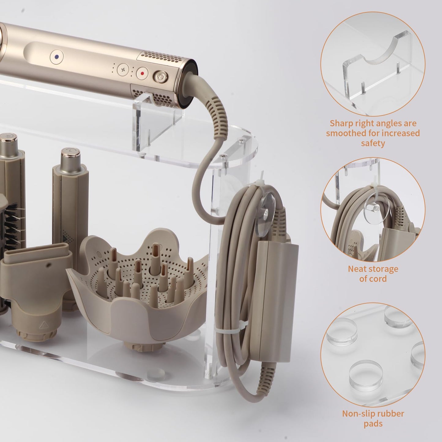 GENCAM Acrylic Storage Holder Compatible with Shark FlexStyle