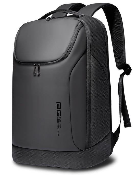 BANGE Business Smart Backpack Waterproof fit 15.6 Inch Laptop Backpack,Travel Durable Backpack suitable as overnight,daily backpack, Black (no Usb)