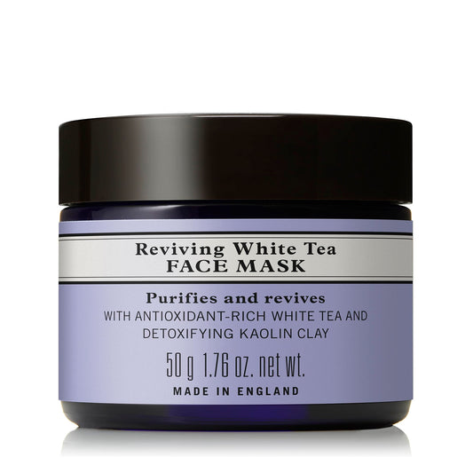 Neal's Yard Remedies Reviving White Tea Facial Mask, Purifying & Reviving Face Cleanser, Cruelty-Free, 50g