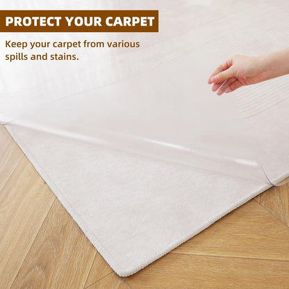Royhom Plastic Floor Protector for 0ffice Chair, Clear Chair Mat for Hard floor, Transparent PVC Floor Mats 80x120cm, Gaming Chair Mat