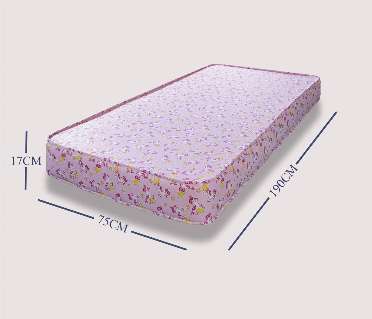 eXtreme comfort ltd Pink Unicorn Small Single Mattress