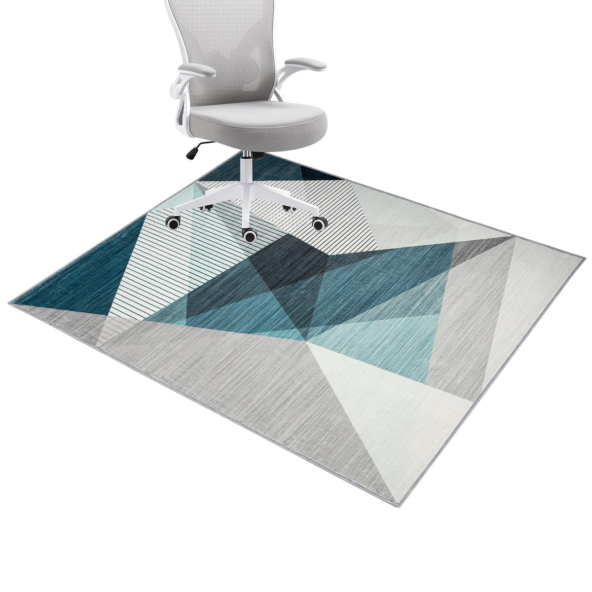 Honorstar Office Chair Mat for Hardwood Floor & Tile Floor 120×150cm Desk Chair Mat Rectangular Rug Floor Protector Gaming Chair Mat for Low Pile