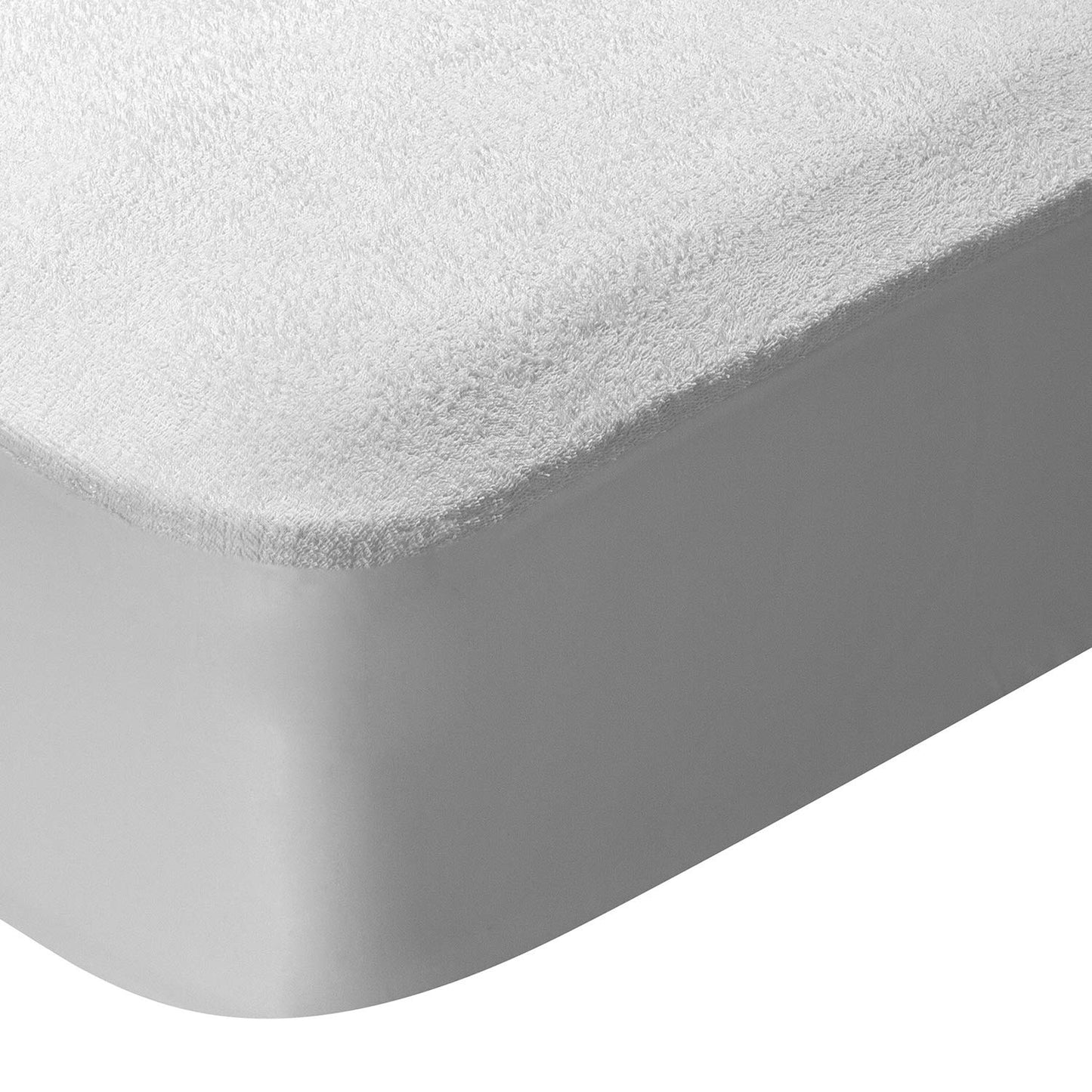Pikolin Home - Pack of 2 Waterproof Terry and Breathable Absorbent Mattress Protector, Oeko-Tex Certified, for 90 cm Beds, up to 32 cm Height