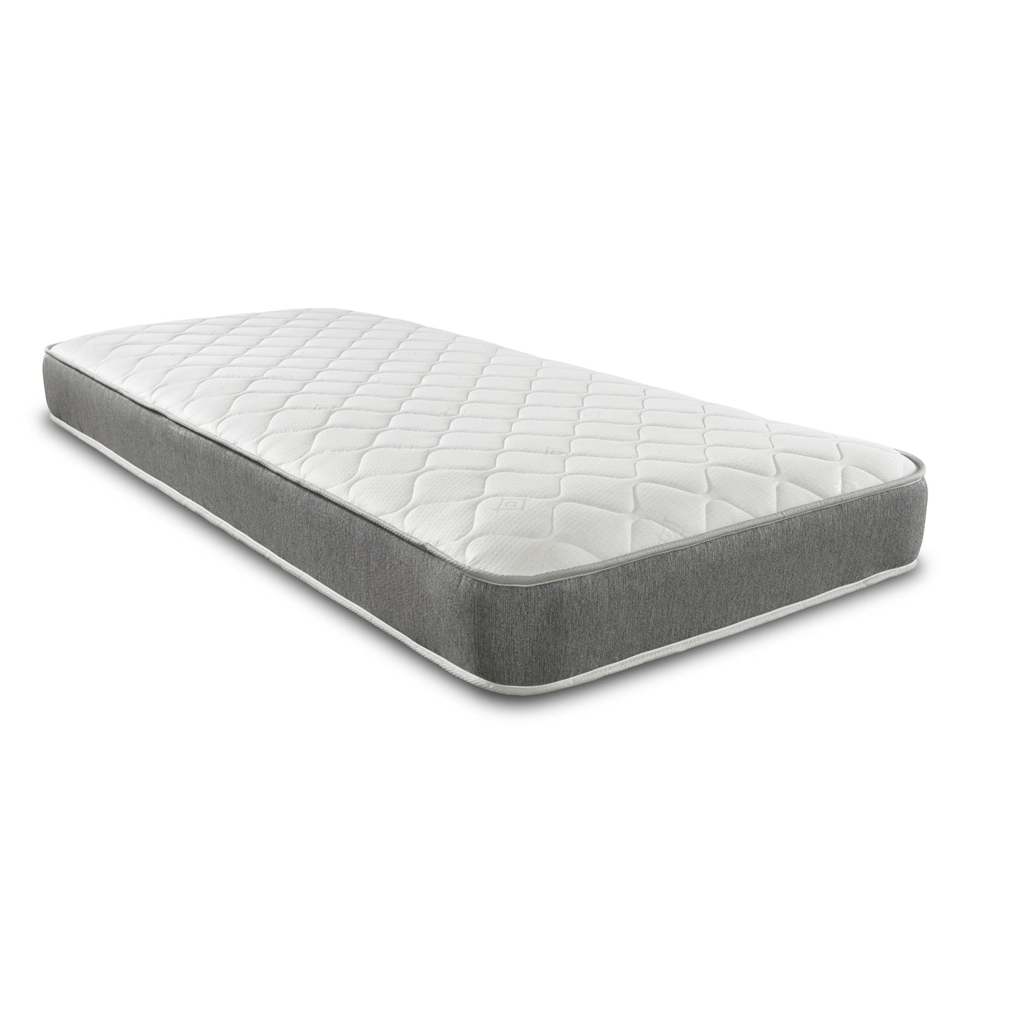 Extreme Comfort Hybrid Grey Essentials Mattress | 2ft6 Small Single (75cm x 190cm) | Memory Foam & Bonnell Spring | Plush Feel | Cooltouch Plus Sleep