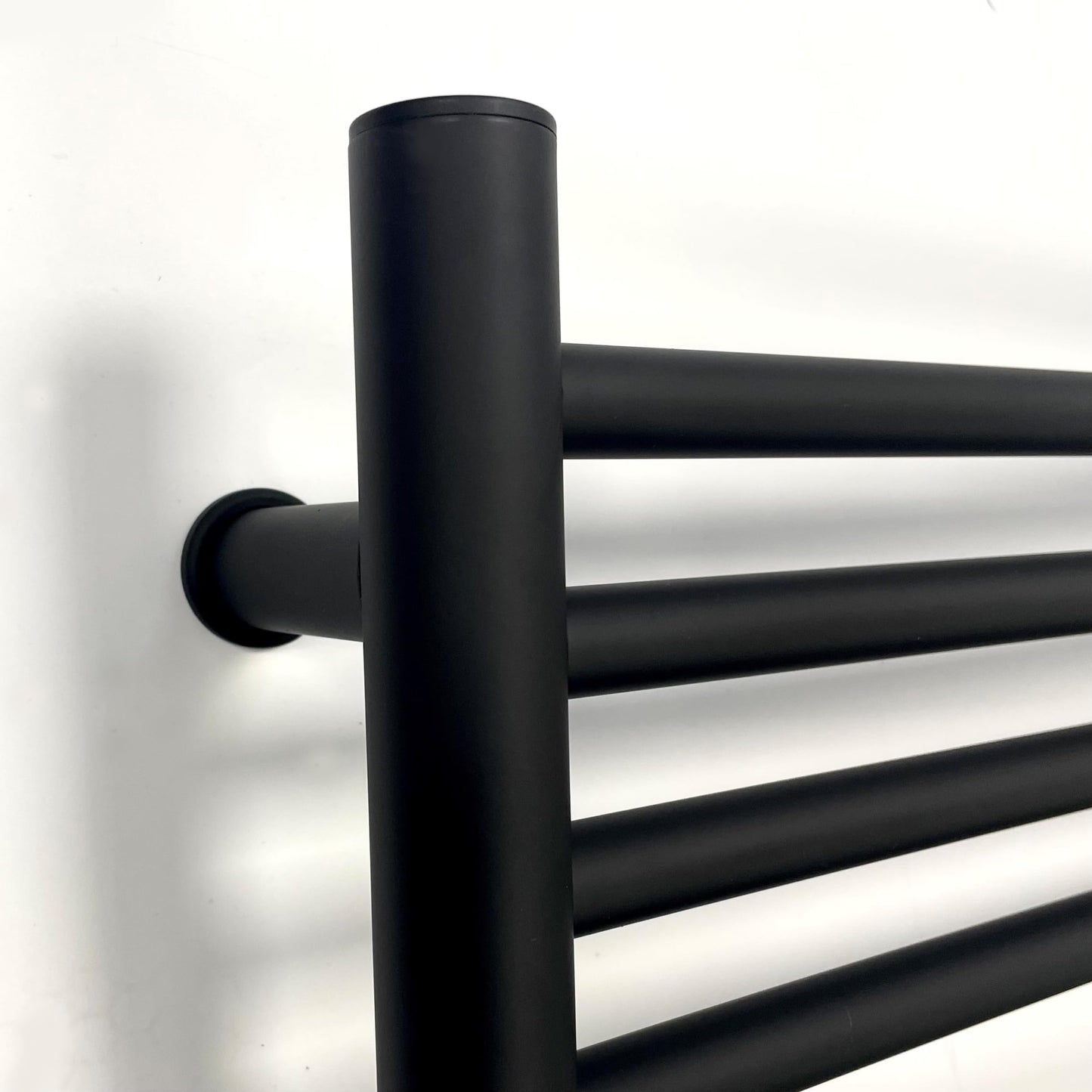 Greened House Siena Black Electric Heated Towel Rail 500mm W x 720mm H