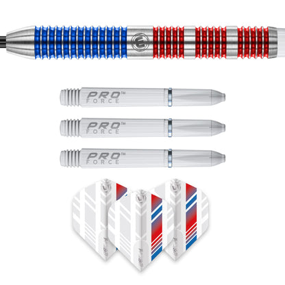 WINMAU Wildcats 24 gram Tungsten Darts Set with Flights and Stems (Shafts)
