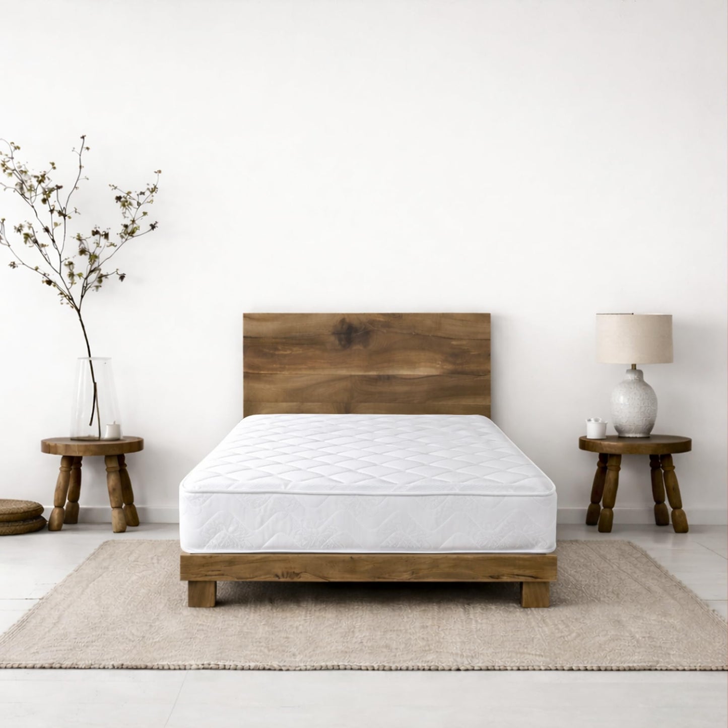 Starlight Beds CoolTouch Classic White Sprung Shorty Mattress