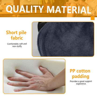 Fatiya Set of 2 Soft Memory Foam Office Chair Arm Covers,Wheelchair Armrest Pads for Elbow & Forearm Pressure Relief