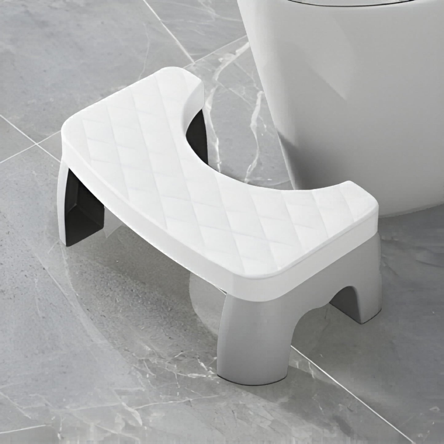 Poop Stool for Adults – Bathroom Toilet Stool for adults | Toilet Step & Foot Rest for Toilet | Ergonomic Poo Stool for Healthy Sitting Position