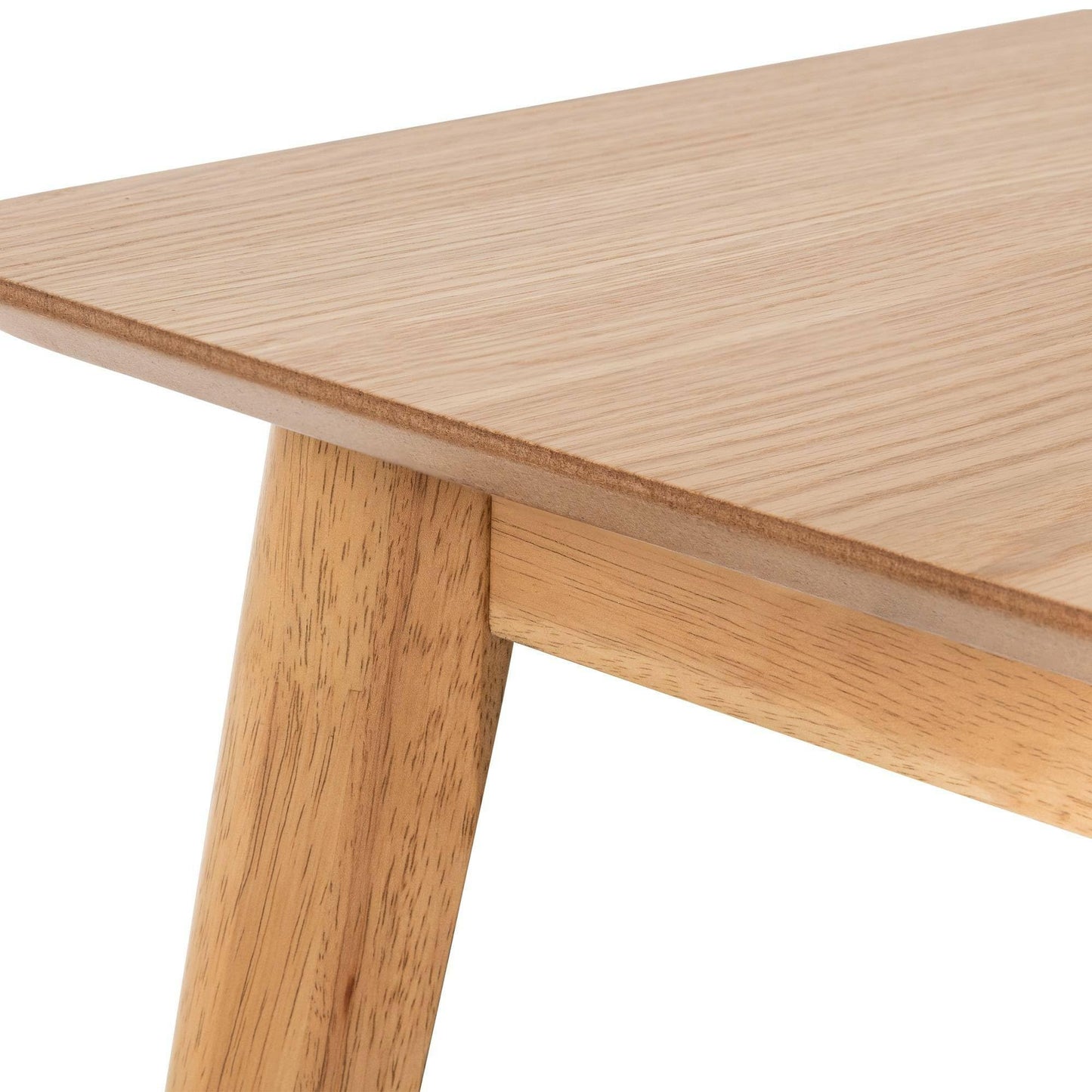 Julian Bowen Boden Dining Table for 4, Oak Effect - H75 x W118 x D77cm