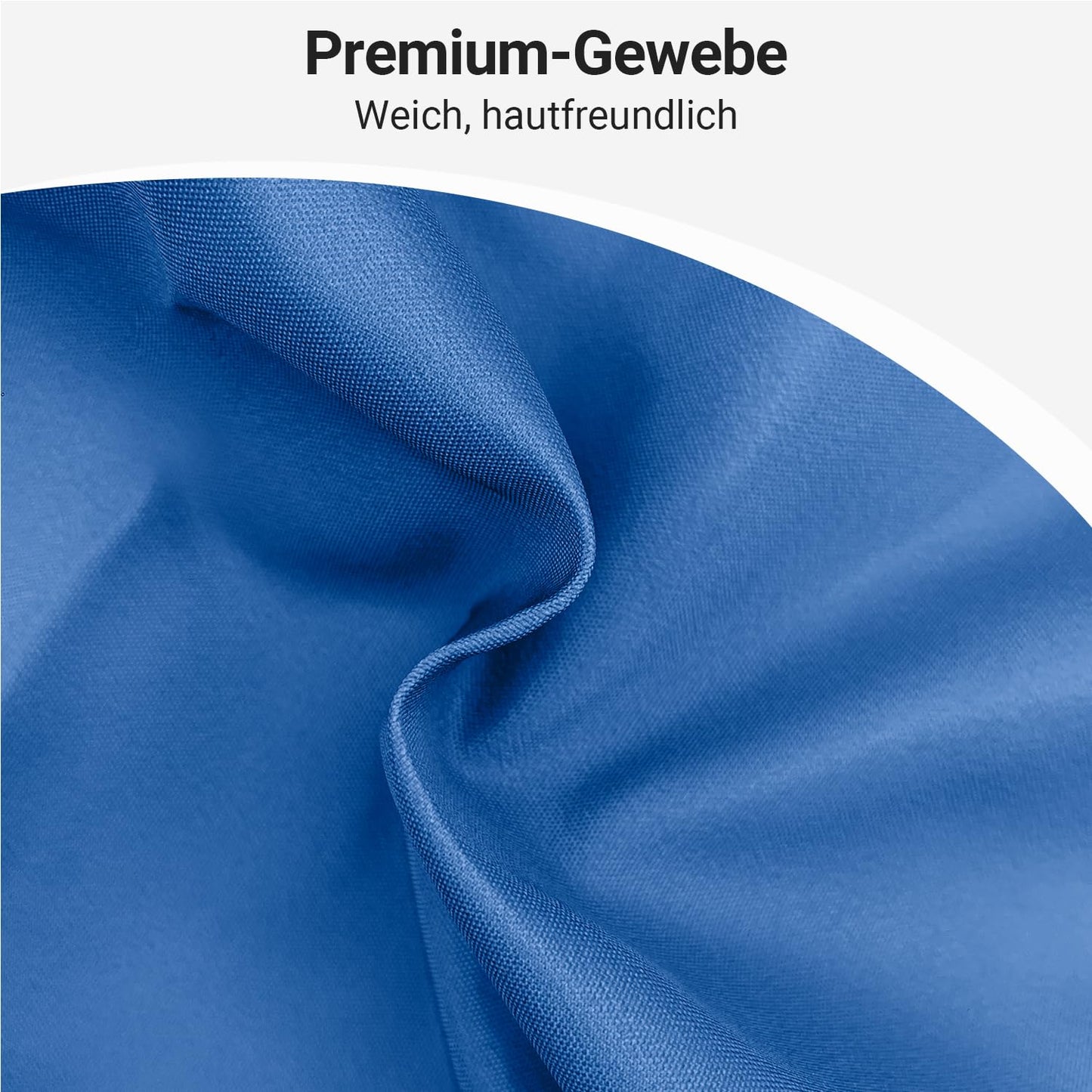 Shower Curtain with Metal Shower Curtain Rings, 180 x 200 cm, Squares, Navy Blue, Weighted Hem, Anti-Mould Textile, Water-Repellent