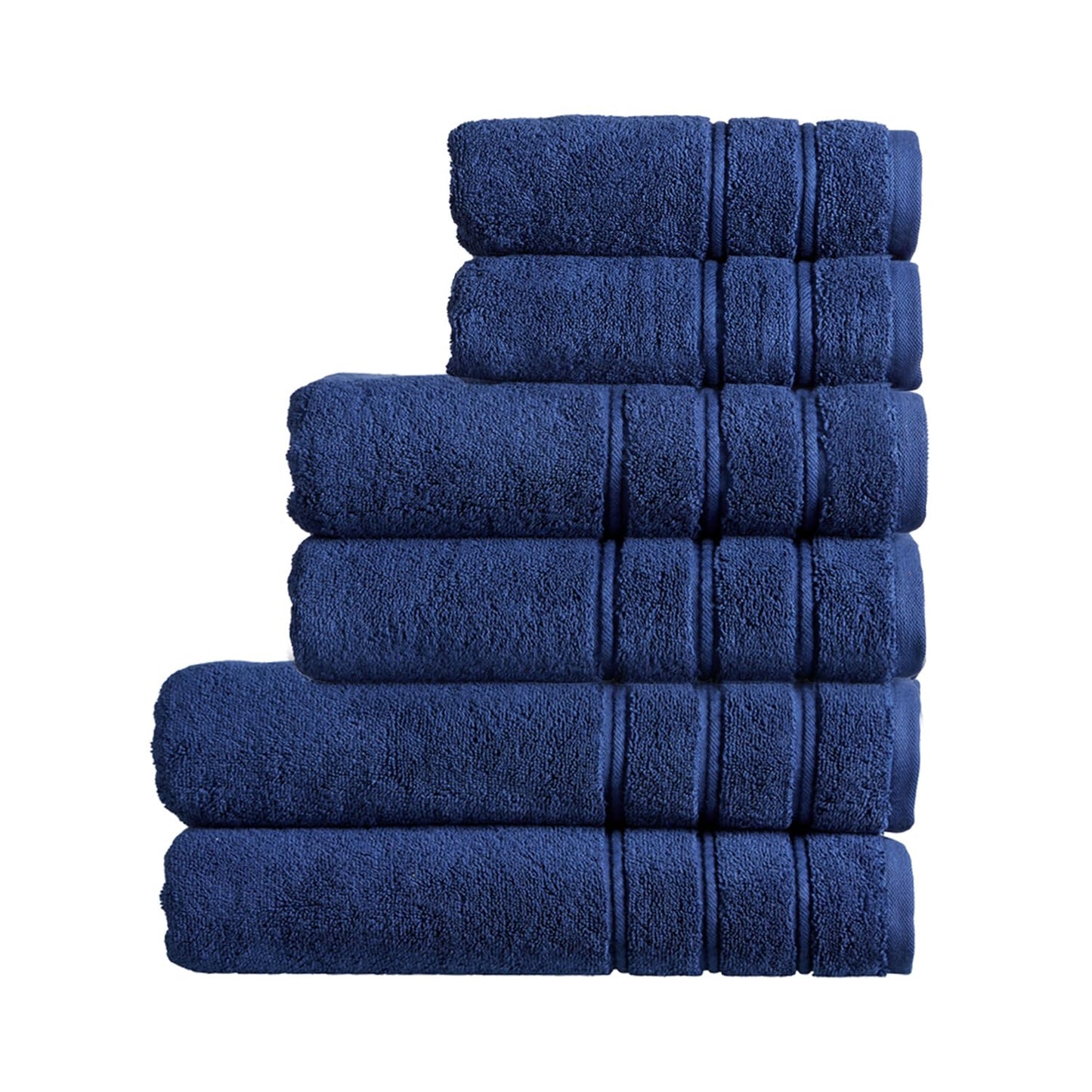 Christy Antalya Family Towel Set | 6 Piece | 100% Turkish Cotton | 600GSM | Soft Plush Luxury Towel Set | 2 Bath Sheets 2 Bath Towels 2 Hand Towels