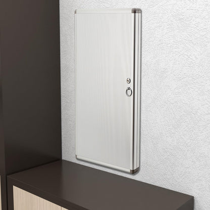 TABODD Cabinet 96 Key Boxes, Wall Mounted Lockable Safe Box, Large Storage With Tag Labels and 96 Hooks for Home Office Property Hotel Bank