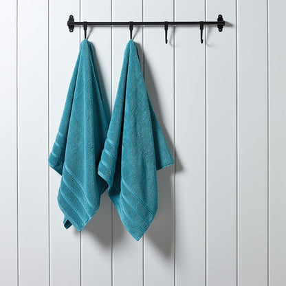 Christy Antalya Family Towel Set | 6 Piece | 100% Turkish Cotton | 600GSM | Soft Plush Luxury Towel Set | 2 Bath Sheets 2 Bath Towels 2 Hand Towels