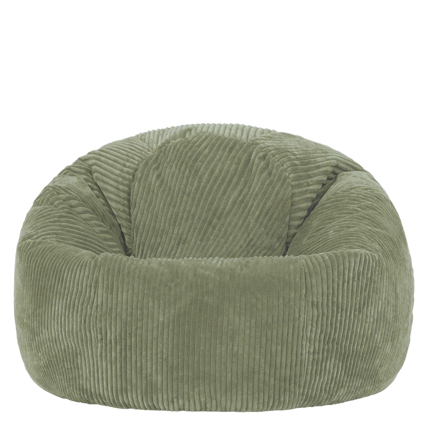 icon Kingston Cord Bean Bag with Filling Included, Set of 2, Green
