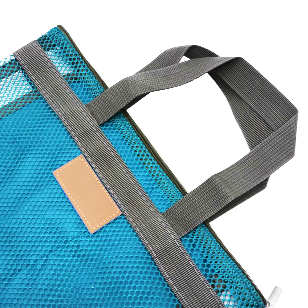 Pebipoo Mesh Shower Caddy Bag, Quick Dry Portable Tote Bag and Inner Pocket, Lightweight Bath Organizer for College Dorm Bathroom, Swimming, Gym