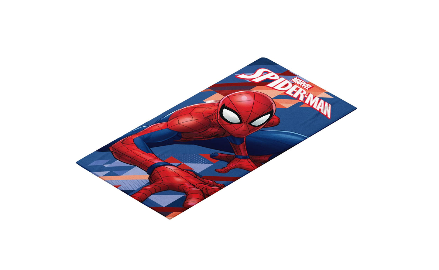 hermet Spiderman Beach Towel, 70 x 140 cm, Beach or Pool Towel, 100% Soft Cotton, Practical and Lightweight