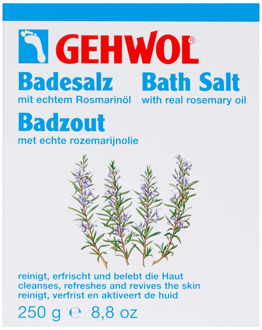 Rosemary Bath Salts 10 X 25G Cleansing Foot Bath - Natural Revitalising
