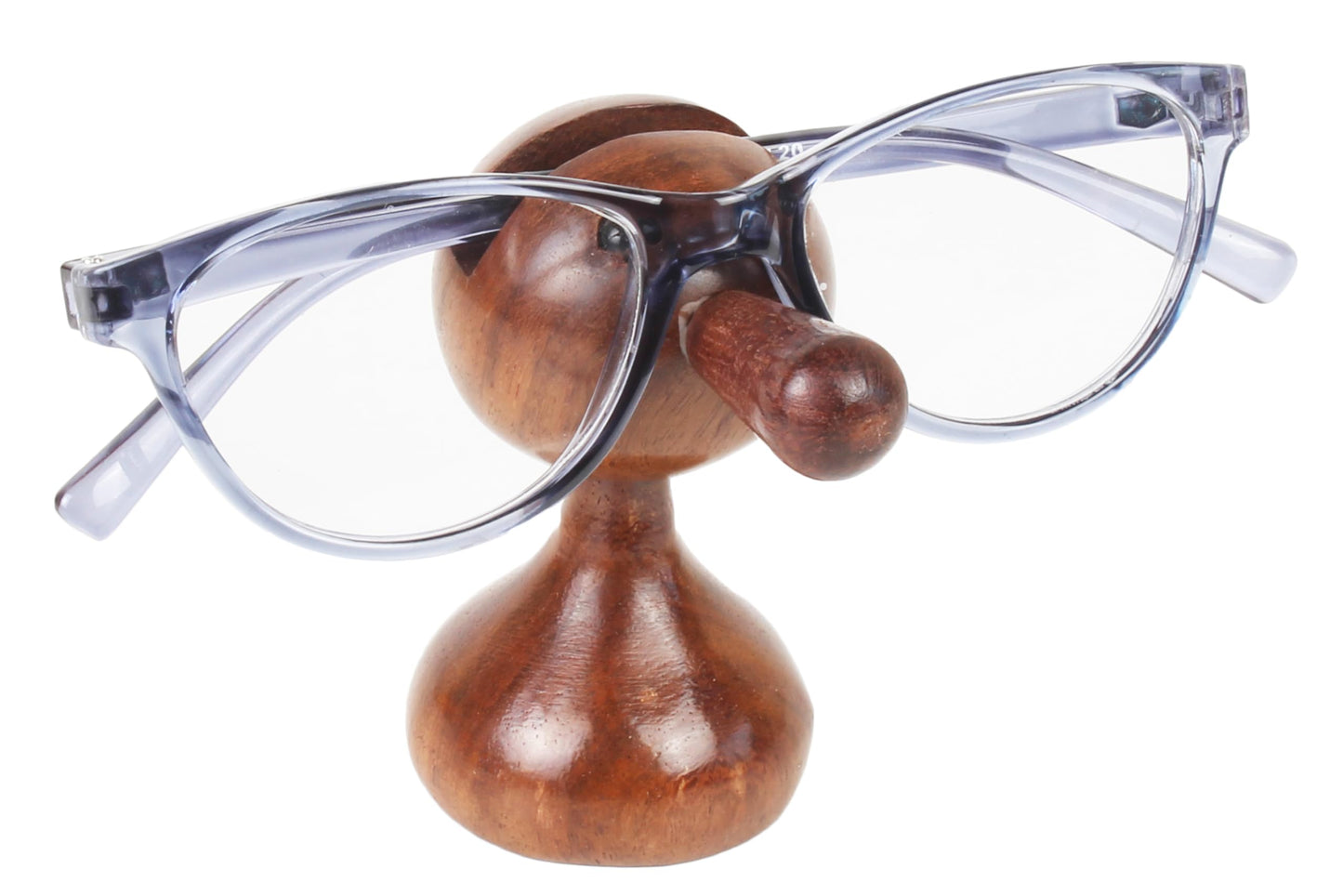 SWACRAFT Wooden Eyeglass Holder Stand—Handmade Bird-Shaped Glasses Holder—Home Living Room Decor Desk Accessories for Office Desk