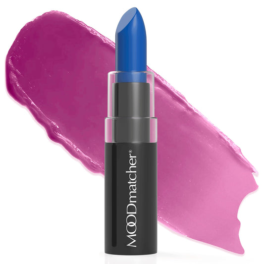 Fran Wilson MOODmatcher Original Color-Change Lipstick, DARK BLUE - 12 HOUR Long Wear, Waterproof, Ultra-Hydrating and Moisturizing with Aloe &