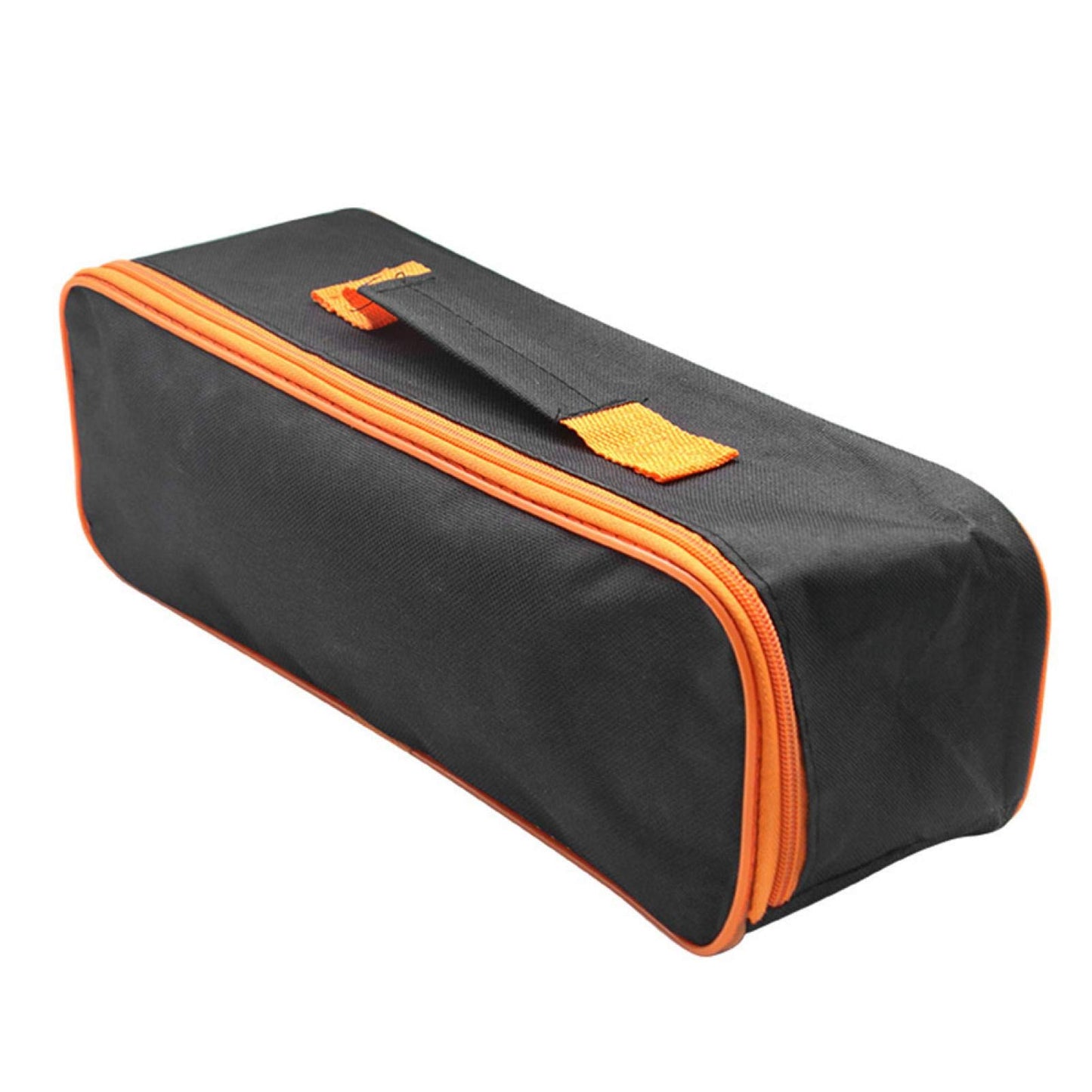 Fiacvrs Pouch Car Vacuum Cleaner Tool Bag Portable Zipper Closure Storage Case Durable (black)