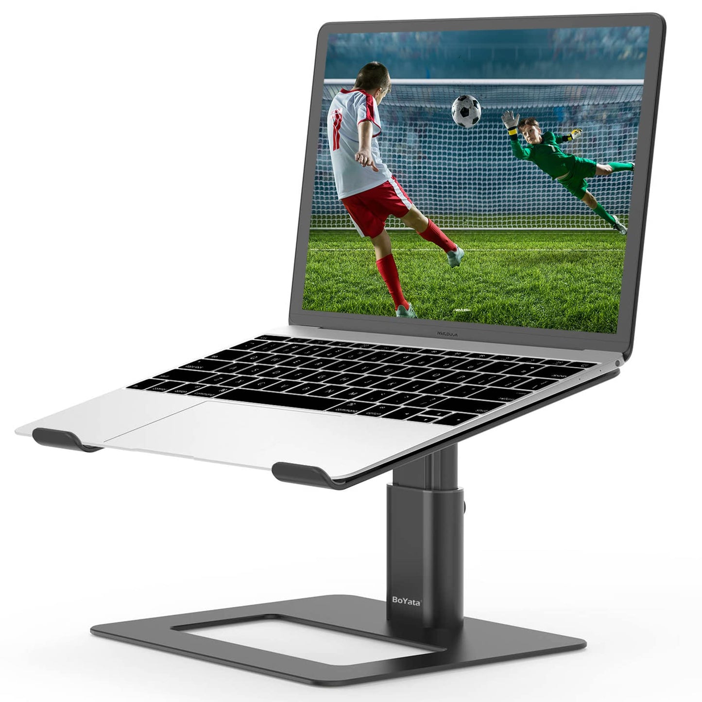 BoYata Laptop Stand, Height Adjustable Laptop Riser for 11-17" Laptops