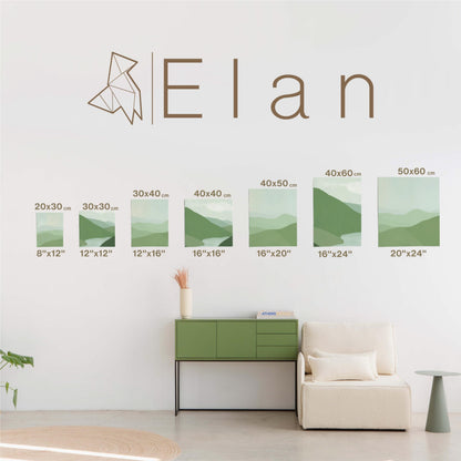 Elan Cotton Canvas Panels 40x60 CM, 6-Pack Canvas Boards for Painting, Painting Canvas, Canvases, Art Board Bulk Art Canvas Board Blank Canvas Panel