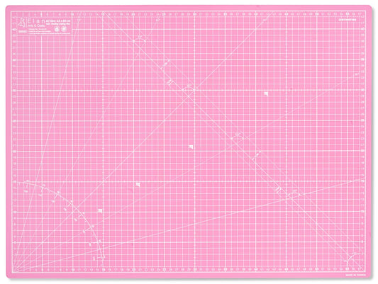 Elan A2 Cutting Mat Pink and Purple, 5-Ply Hobby Board for Crafts 60X45 CM, Self Healing Cutting Mat A2, Recycled PVC Craft Board for Sewing