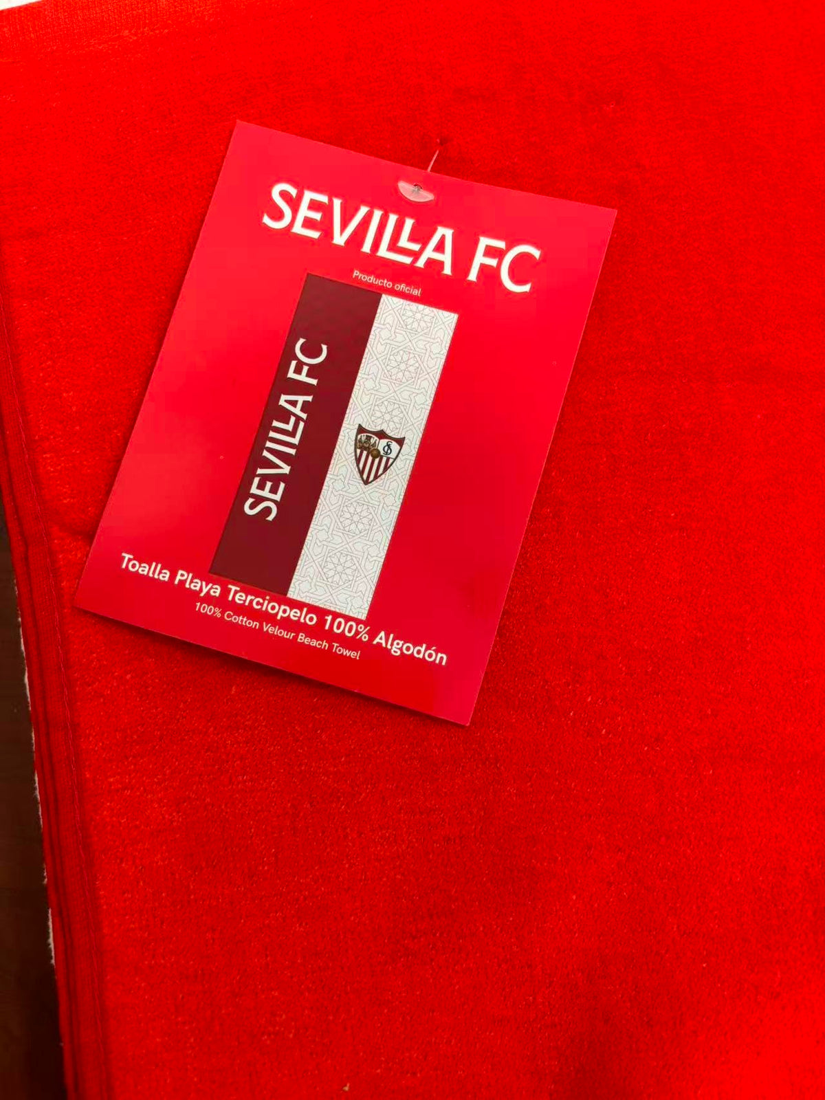 JYC CREATIVE - Highly Absorbent Beach, Pool & Gym Towel 75x150 cm - Quick-Dry Microfiber, for Sevilla FC Fans