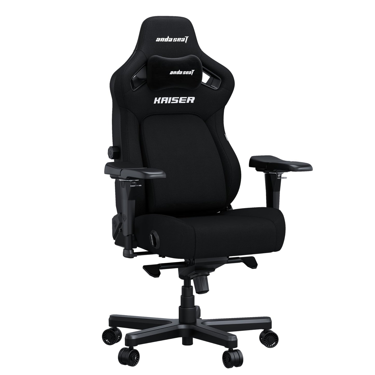 Anda Seat Kaiser 4 Gaming Chair for Adults - Large Reclining Video Game Chairs with 4-Level Pop-Out Lumbar, Linen Fabric