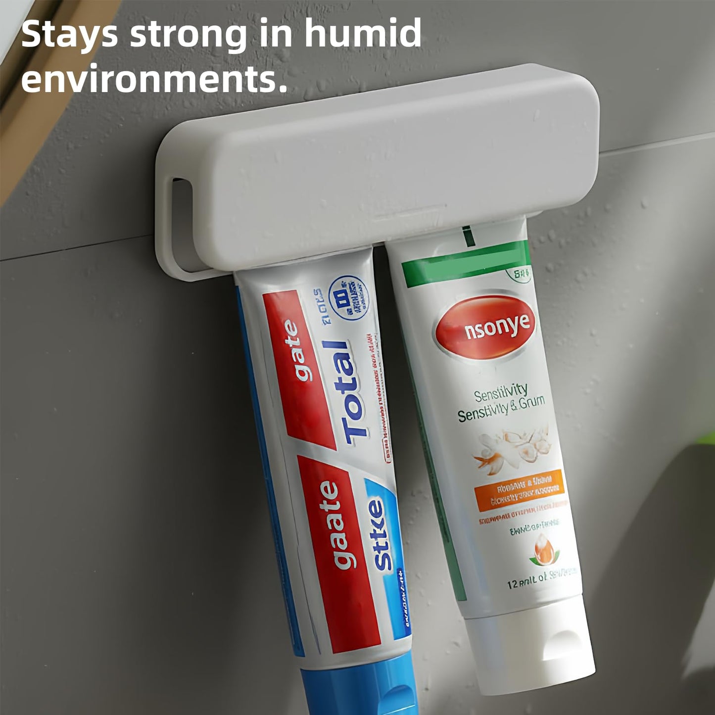 Toothpaste Holder, Toothpaste Wall Holder for Bathroom, Tooth Paste Hanger