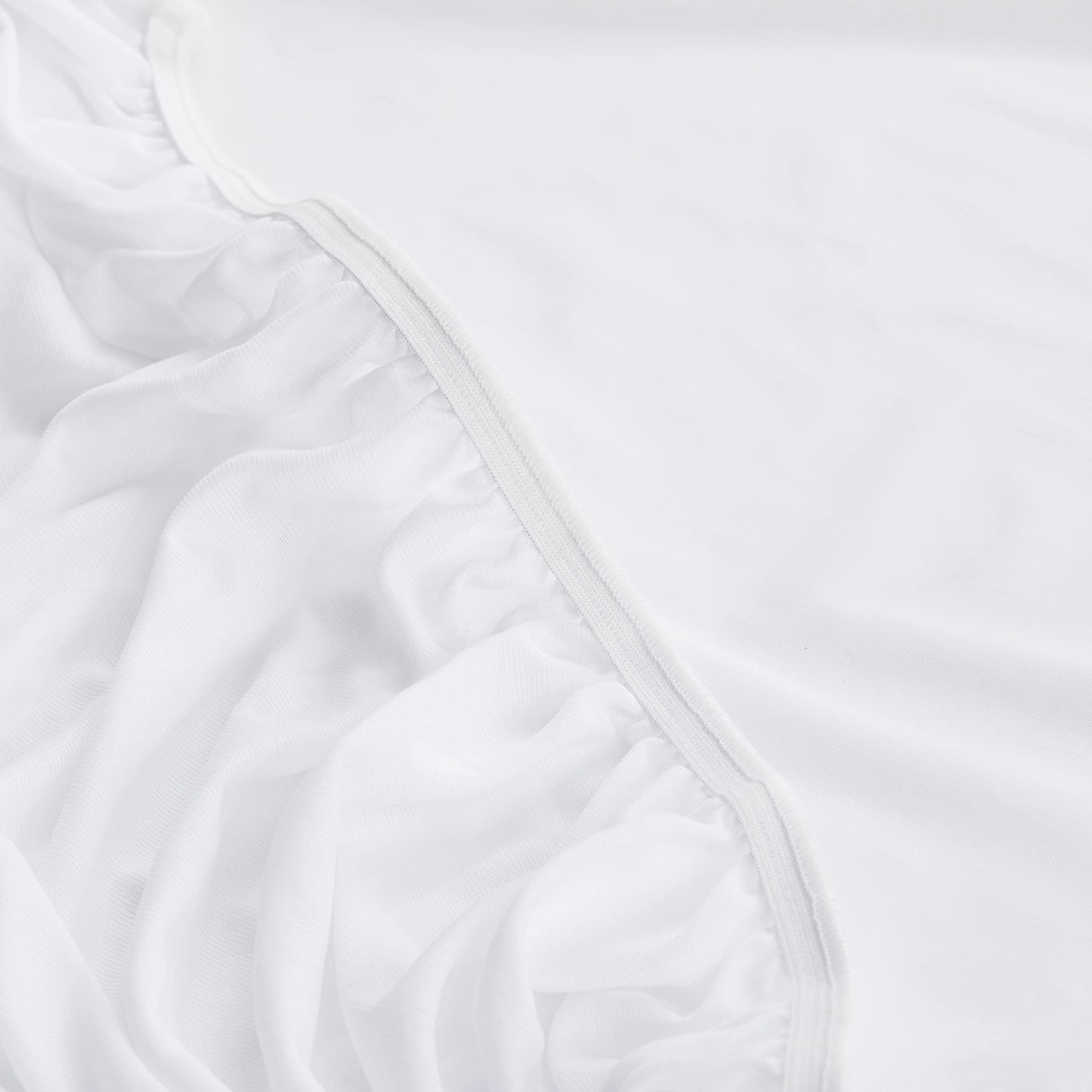 Serta Power Chill Twin XL Size Waterproof Mattress Cover, Soft and Breathable Cooling Mattress Protector, 15" Elastic Deep Pocket for Secure Fit