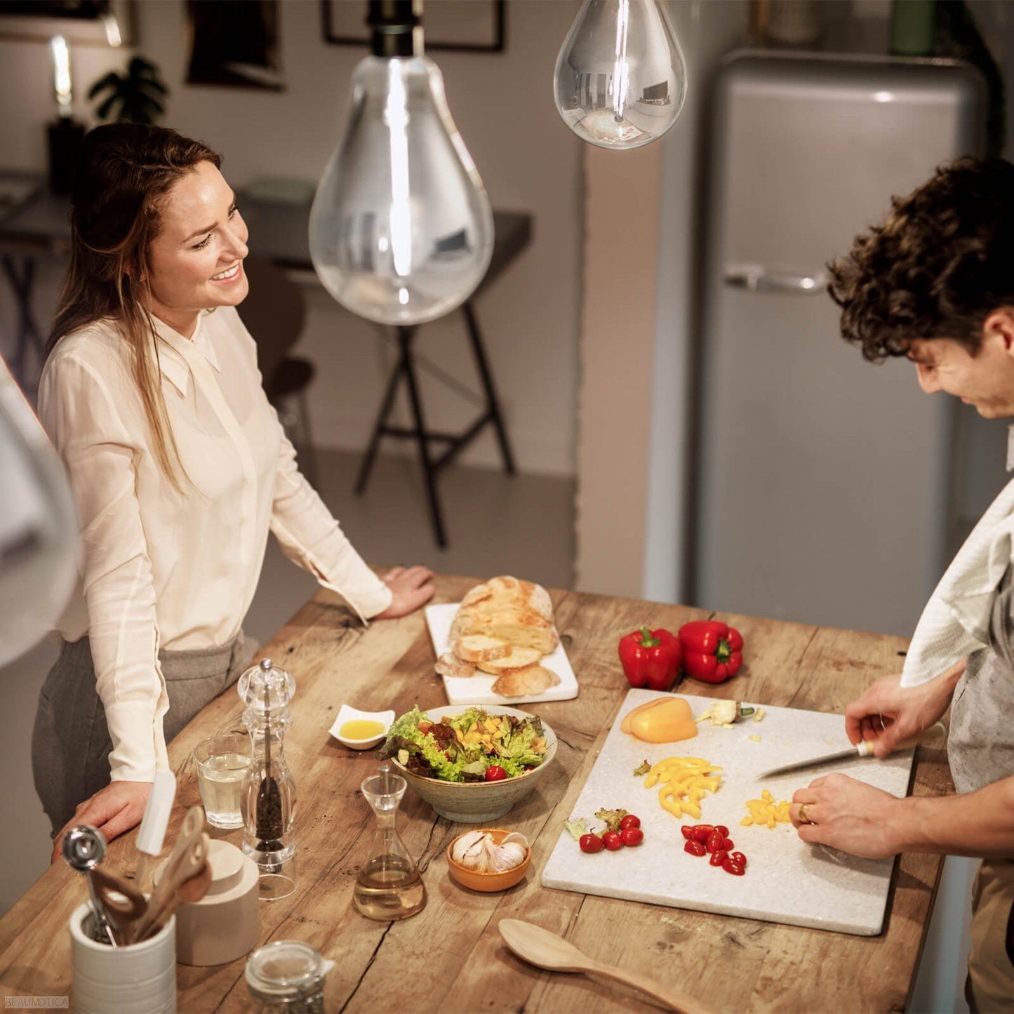 Philips LED Giant Smoky A160 Light Bulb Dimmable [E27 Edison Screw] 6.5W 25W Equivalent, Cool White (4000K)