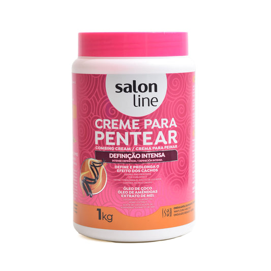 Salon Line Combing Cream Intense - 1 kg Creme de Pentear Defini??o Intensa - 1 kg