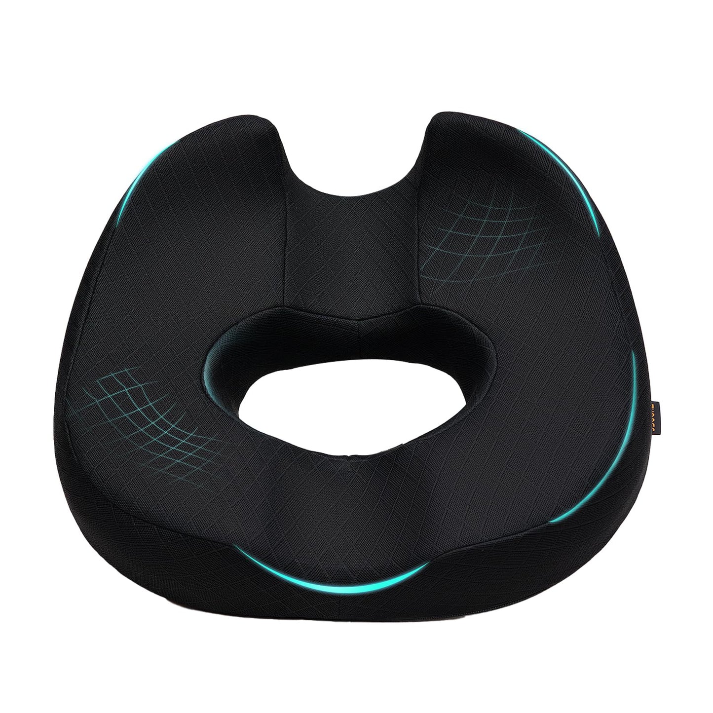 ZHOOGE Donut Pillow Donut Cushion Chair Seat Cushion - The Memory Foam Firm Coccyx Pad You Need for Comfort During Long Sitting at Office Chairs