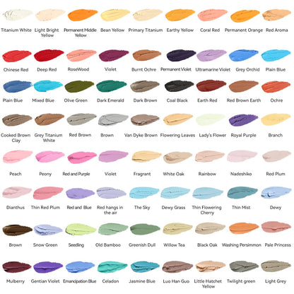 Paul Rubens Oil Pastels, 72 Floral Colors Artist Soft Oil Pastel Set Vibrant and Creamy, Pastels Art Supplies Suitable for Artists, Beginners,