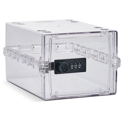 Lockabox Mini™ | Small Lockable Box with Combination Lock 3L | Compact Storage Lock Box for Small Medicines, Snacks & Mobile Phones