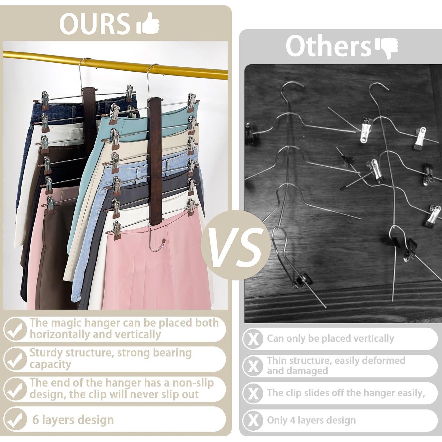 feasteery Skirt Hangers (2)