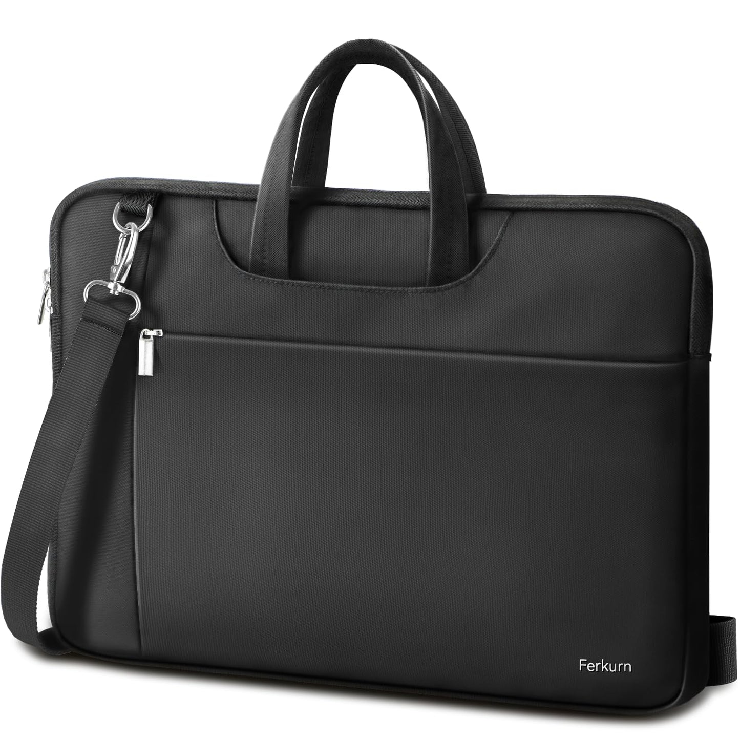 Ferkurn Laptop Bag Case Sleeve 15 15.6 16 inch for Women Men Compatible with 15"/16" MacBook Pro/Air M4/M3/M2/M1, Surface Laptop 6/5 Book, XPS 15, HP
