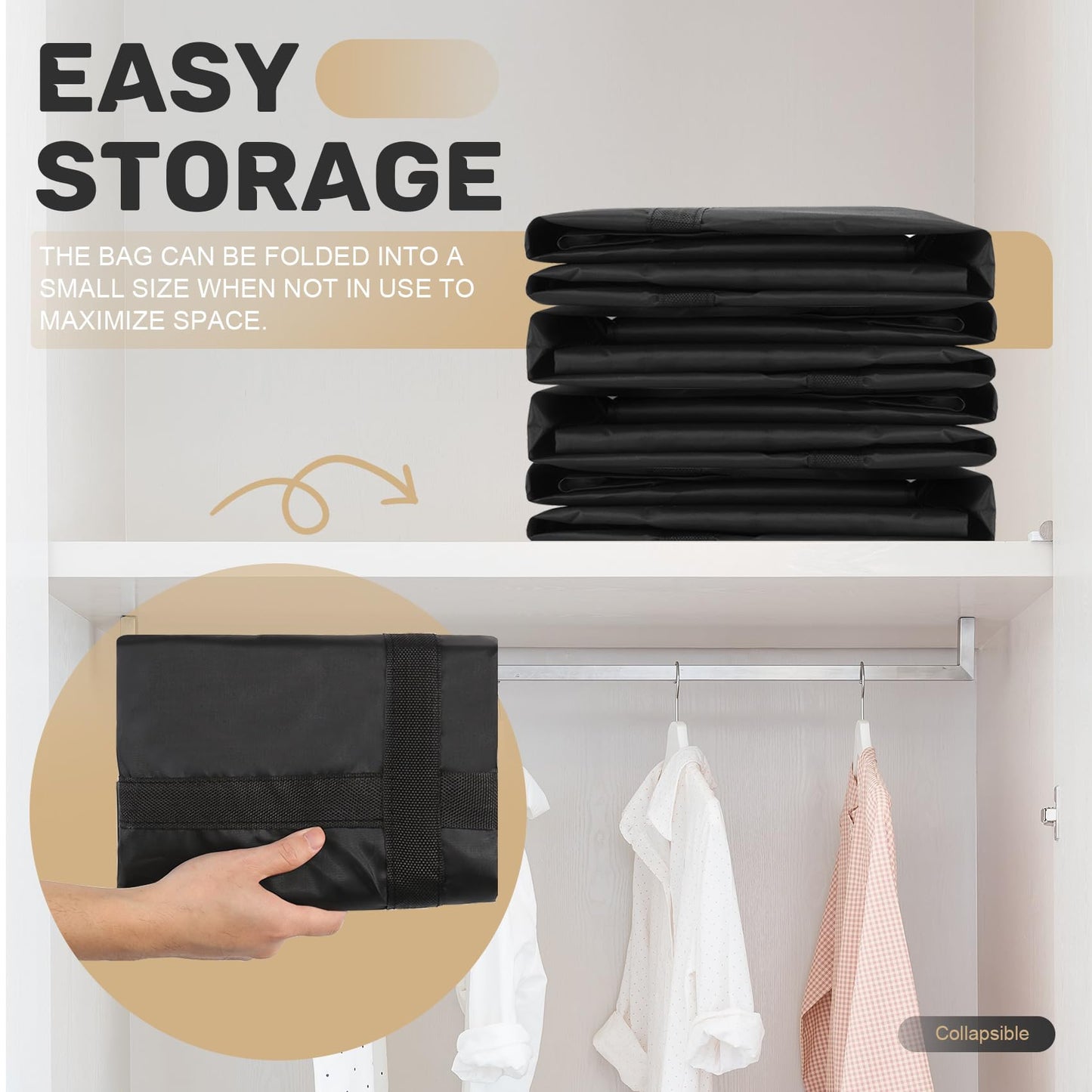 Yocdunm 4 Pack Extra Large Heavy Duty Storage Bags with Lids Big Clothes Storage Bags Boxes with Zipper Handles Waterproof Organizer Bags for