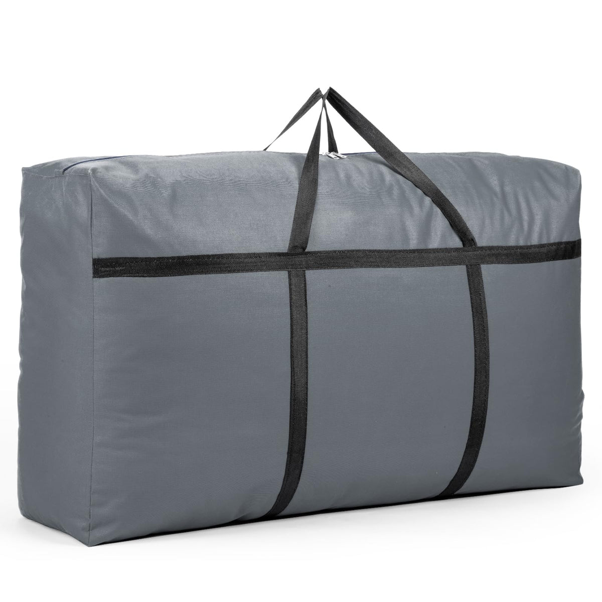 YiMiLiu 180L Extra Large Storage Bag Waterproof Luggage Bag Heavy Duty Moving Bag Grey
