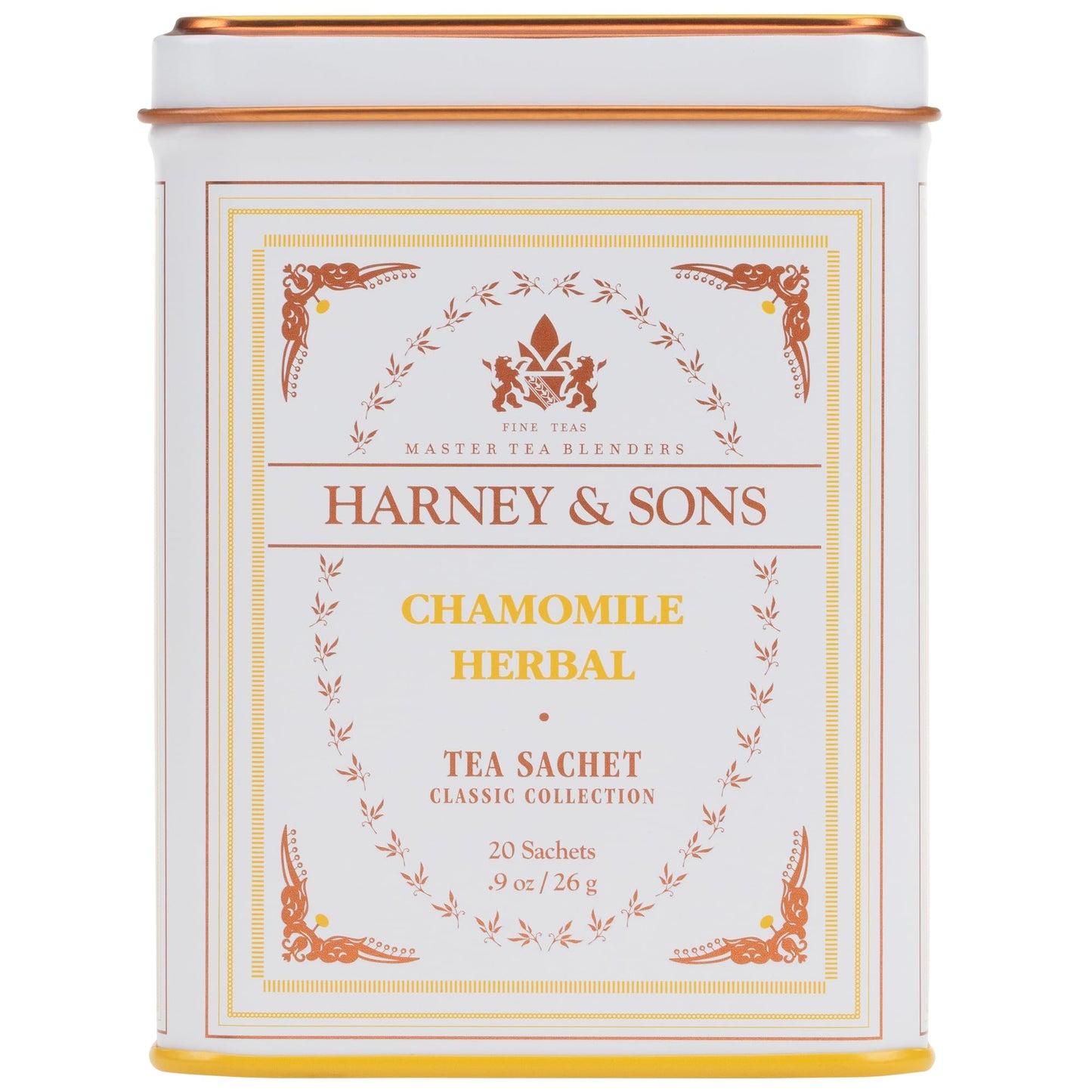 Harney & Sons, Fine Teas, Chamomile Herbal, 20 Sachets, 0.9 oz (26 g)