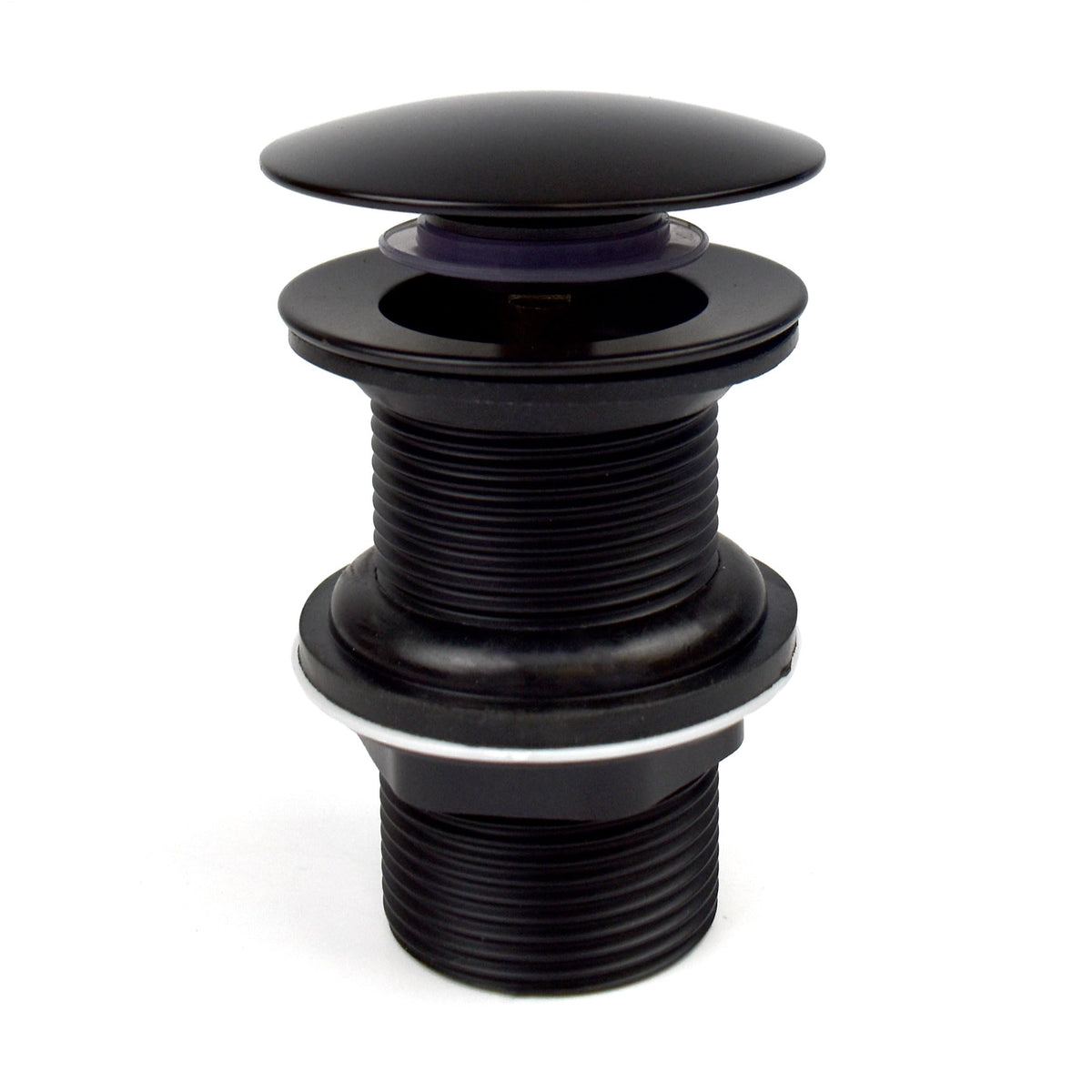 Xcel Home Black Dome Click Clack Unslotted Basin Waste | G 1 1/4" BSP