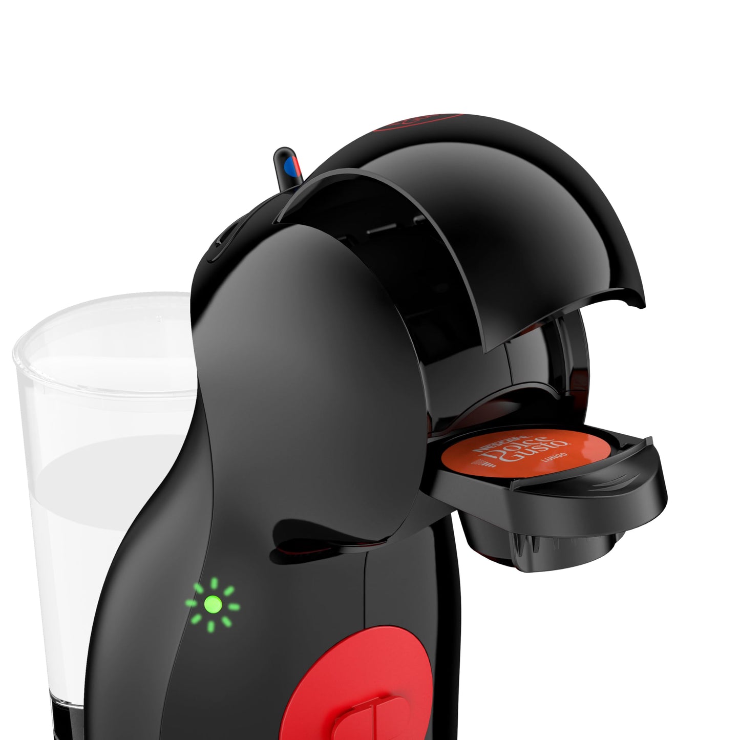 NESCAFɮ Dolce Gusto Piccolo XS Manual Coffee Machine Black by DeLonghi - Value Bundle