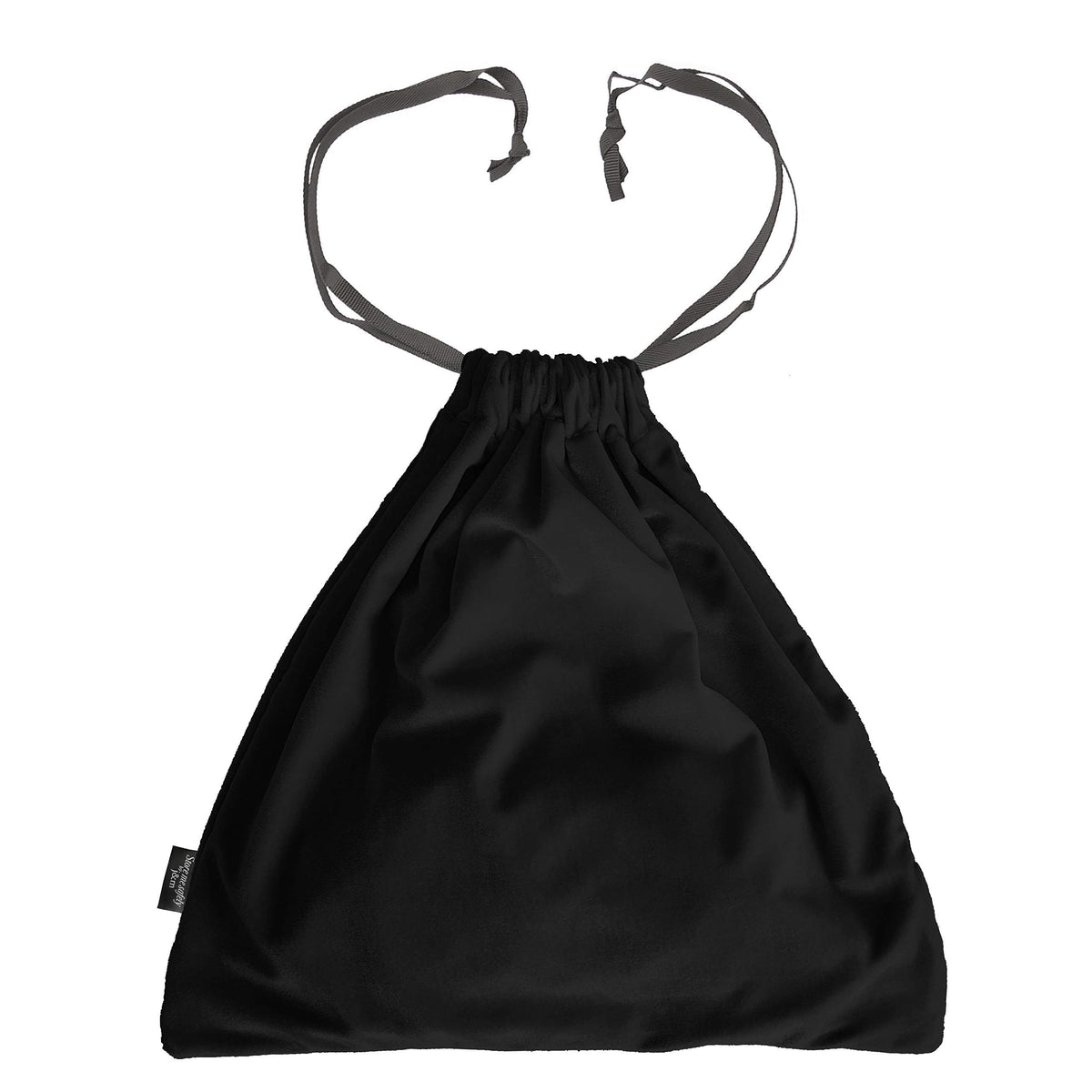 Velvet Hair Dryer Storage Bag with Large Internal Pocket – Soft & Stylish 35x35cm Pouch to Protect Appliances